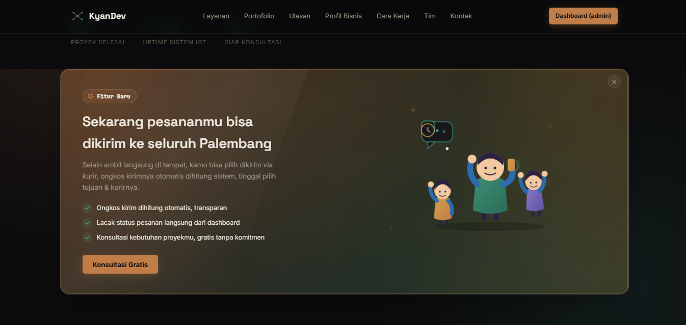 E-Commerce Website - KyanDev, foto 2